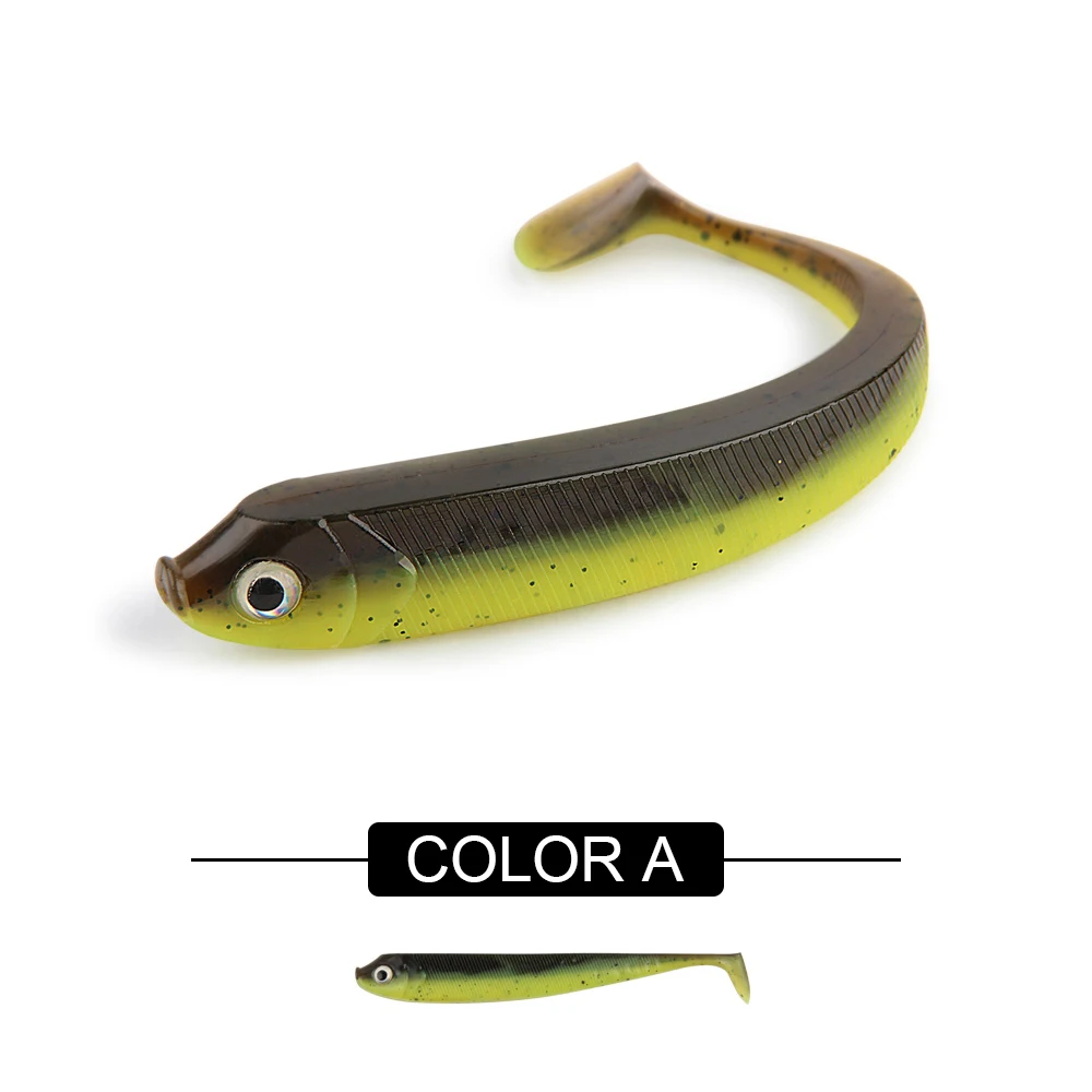 Amostra Spinpoler Soft Shad Paddle Tail 7.5cm 2.5g / 9.5cm 5g / 12.5cm 11g (8/5/3 un.) - Image 7