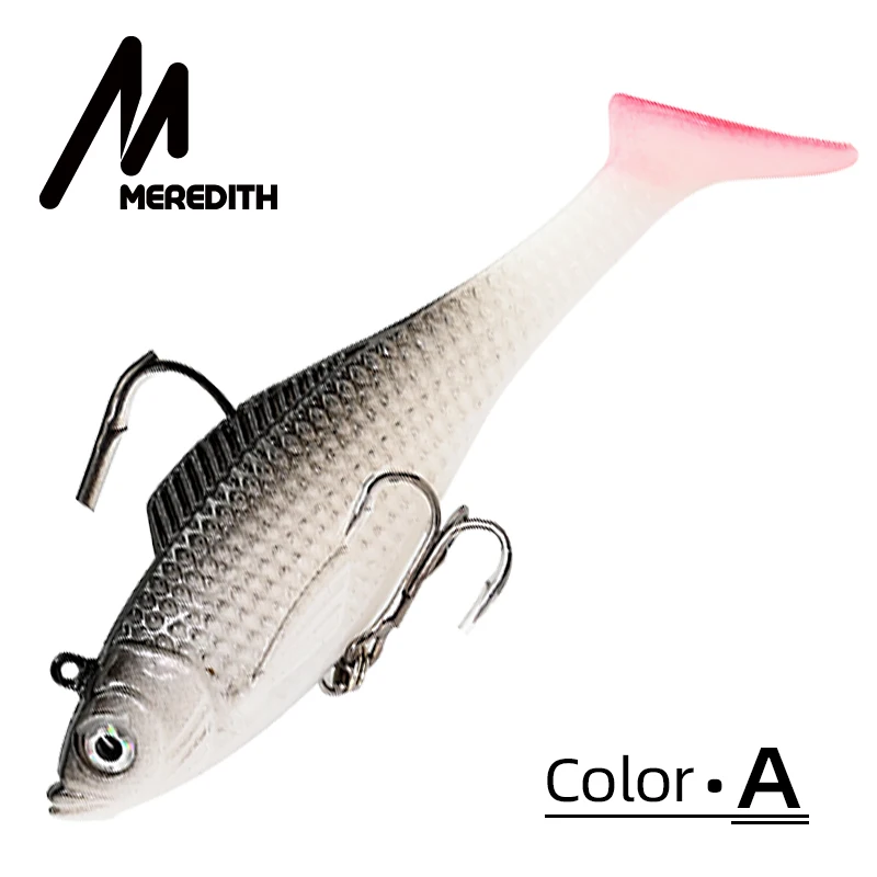 Amostras Softbait Meredith Long Tail 12cm 27g com Peso Interno - Image 7