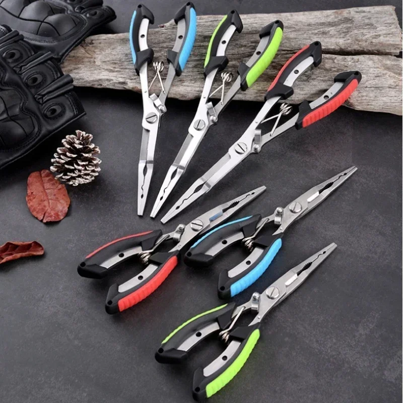 Alicate de Pesca ZWICKE Inox Multifunções com Cabo em Borracha e Estojo - Image 3