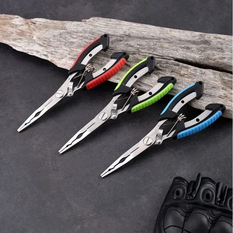 Alicate de Pesca ZWICKE Inox Multifunções com Cabo em Borracha e Estojo - Image 4