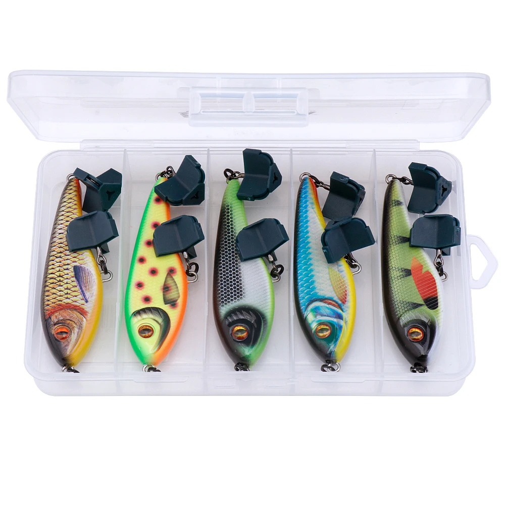 Amostra Jerkbait Lipless GOBASS 90mm 21g Sinking – Conjunto 5 Unidades com Caixa - Image 9