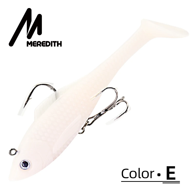 Amostras Softbait Meredith Long Tail 12cm 27g com Peso Interno - Image 11