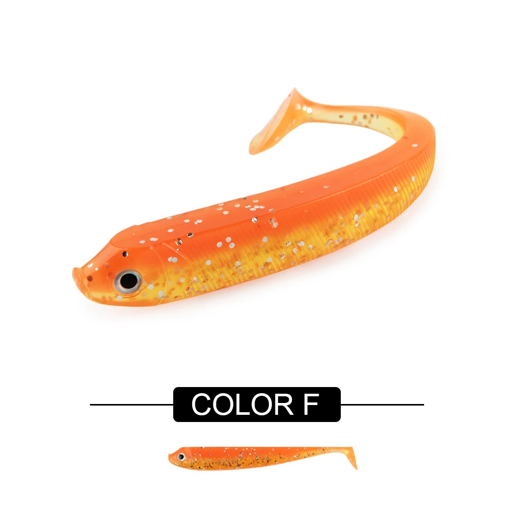 Amostra Spinpoler Soft Shad Paddle Tail 7.5cm 2.5g / 9.5cm 5g / 12.5cm 11g (8/5/3 un.) - Image 10