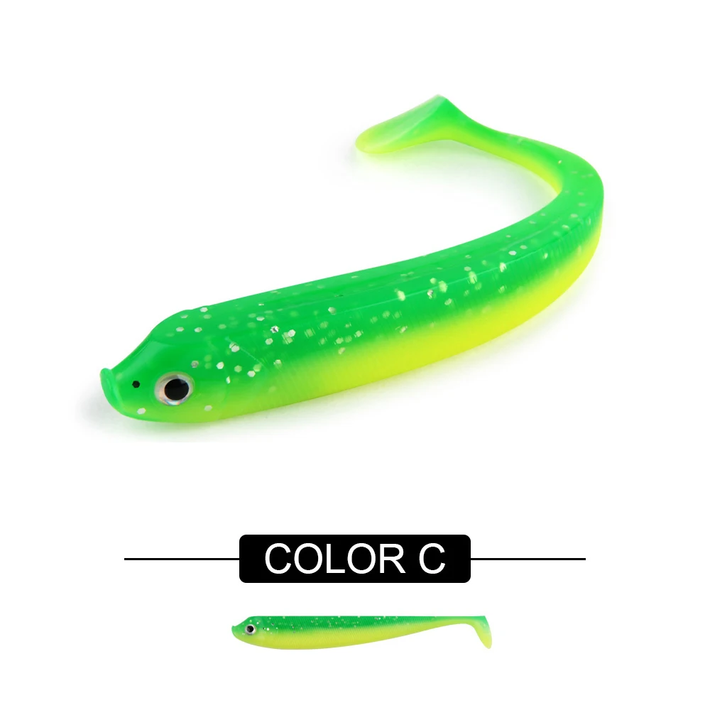 Amostra Spinpoler Soft Shad Paddle Tail 7.5cm 2.5g / 9.5cm 5g / 12.5cm 11g (8/5/3 un.) - Image 12