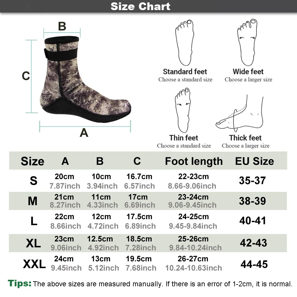 Meias Neoprene 3mm JMS Antiderrapantes - Image 6