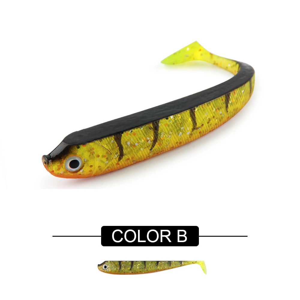 Amostra Spinpoler Soft Shad Paddle Tail 7.5cm 2.5g / 9.5cm 5g / 12.5cm 11g (8/5/3 un.) - Image 13