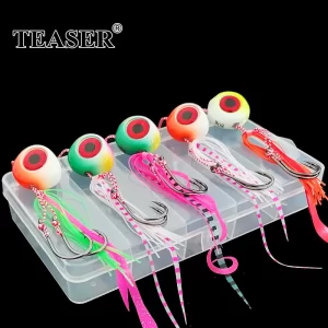 Conjunto 5 Kaburas Inchiku TEASER J29 Deslizantes 60g a 200g