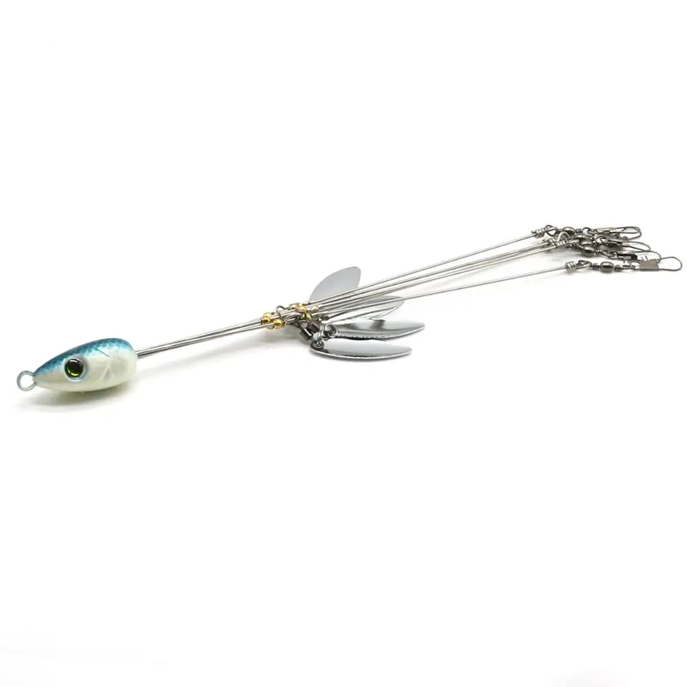 Montagem Alabama Rig Mycena de 5 Braços 18g para Vinis e Swimbaits - Image 4