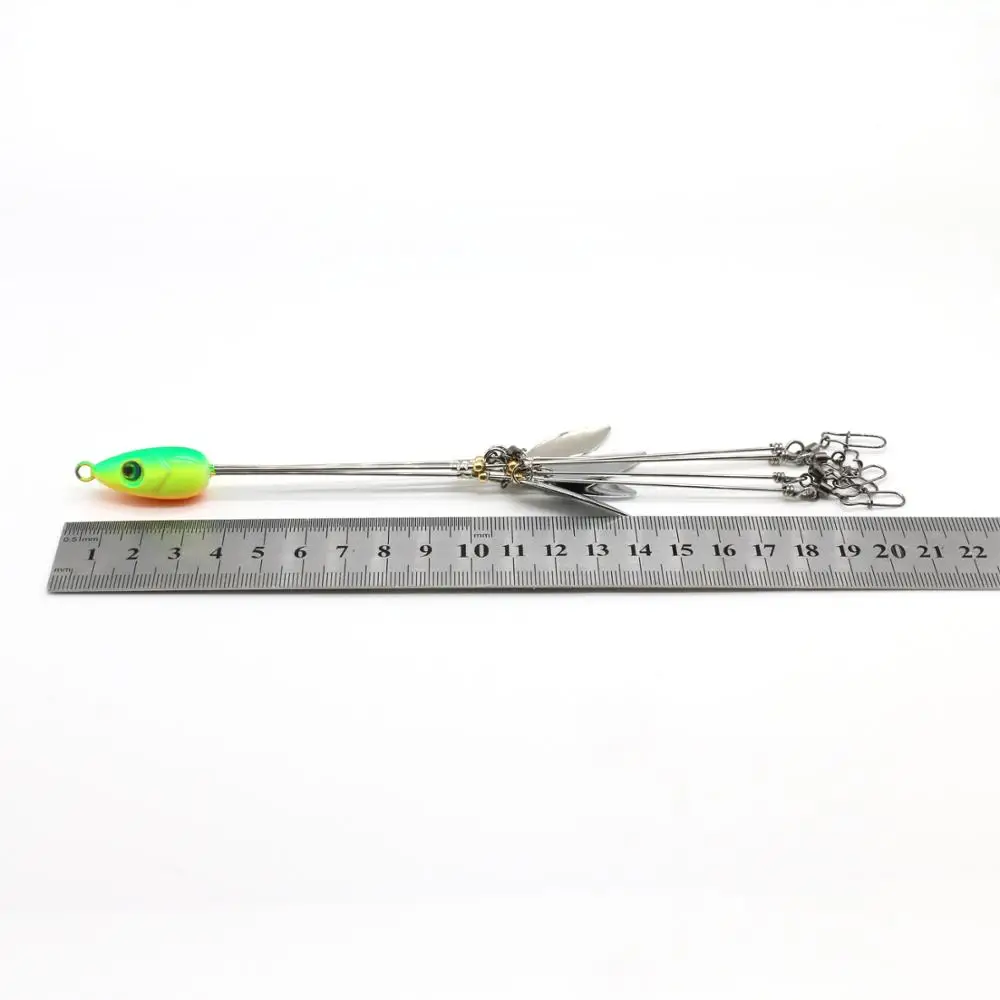 Montagem Alabama Rig Mycena de 5 Braços 18g para Vinis e Swimbaits - Image 5