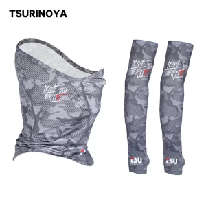 Máscara Tubular de Pesca TSURINOYA com Protecção UV para Rosto e Pescoço