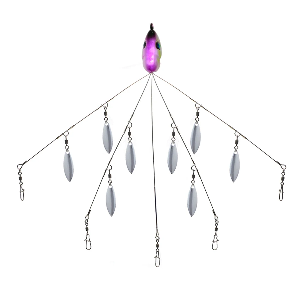 Montagem Alabama Rig Mycena de 5 Braços 18g para Vinis e Swimbaits - Image 2