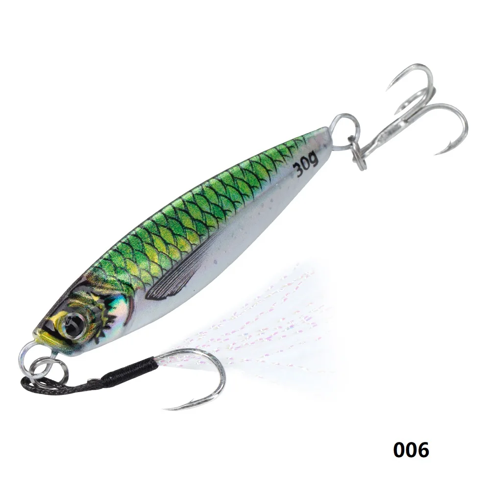 Jig Metálico Casting Jig Hunthouse 7g a 80g para Shore Jigging - Image 7