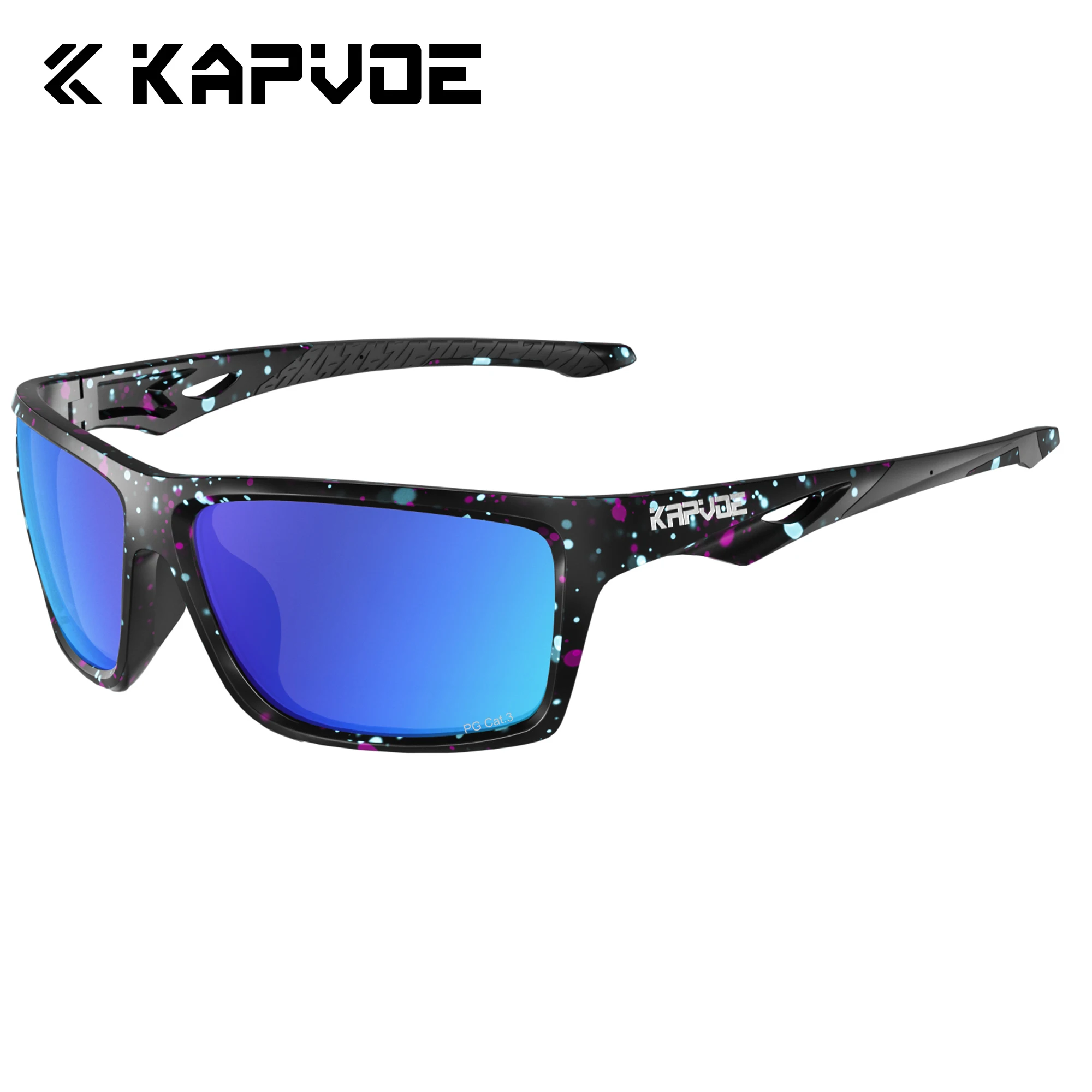 Óculos Polarizados Kapvoe UV400 HD para Pesca e Exterior - Image 15