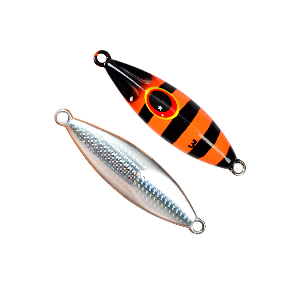 Jig Metálico Slow Pitch Luminescente 30g 40g 60g 80g 100g 120g sem Anzol - Image 14