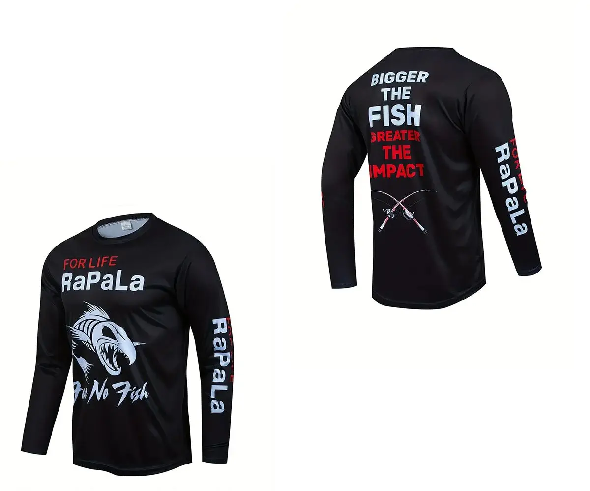 Camisola Técnica de Pesca Estampada de Manga Comprida com Protecção Solar - Image 7