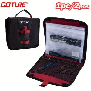 Bolsa Organizadora Goture para Vinis e Amostras com 8 Saquetas Interiores