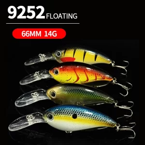 Amostra Crankbait 10cm 14g para Predadores