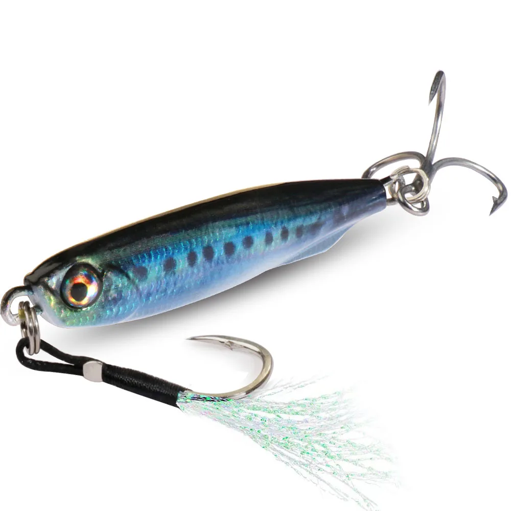 Jig Metálico Casting Jig Slim GOBAIT 10g 20g 30g 40g Holográfico - Image 12