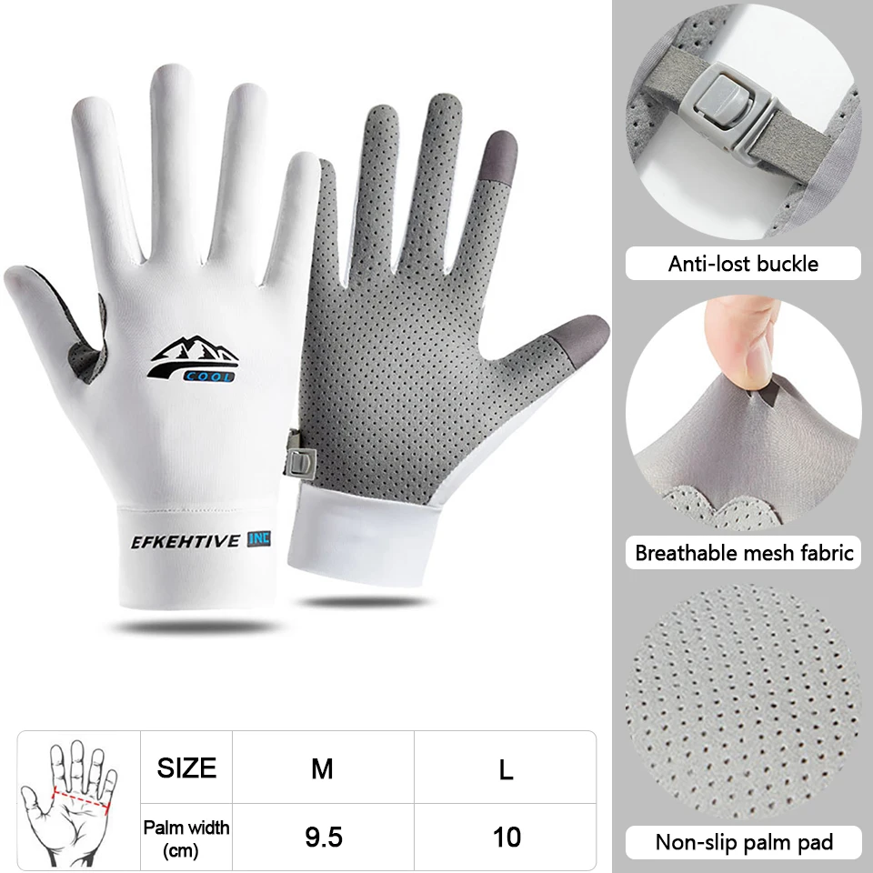 Luvas KoKossi Meio-Dedo Anti-Derrapantes com Protecção Solar - Image 8