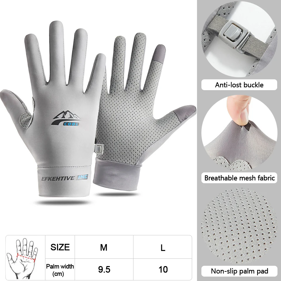 Luvas KoKossi Meio-Dedo Anti-Derrapantes com Protecção Solar - Image 12