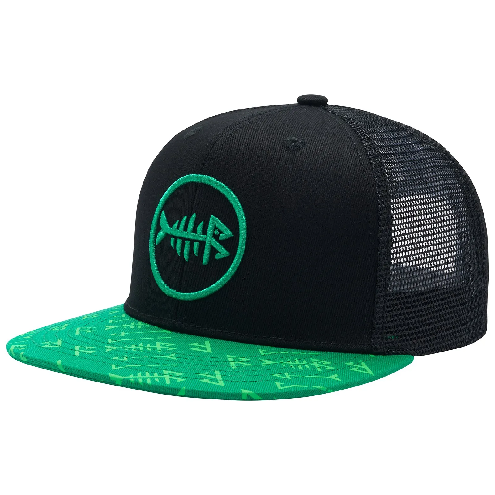 Boné Trucker Bassdash de Aba Plana em Rede Ajustável - Image 8