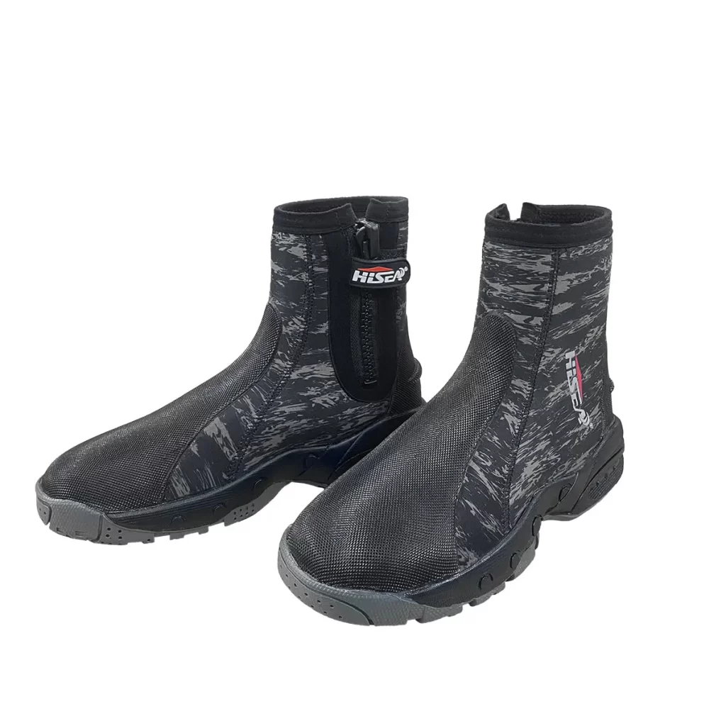 Botins de Neoprene HISEA 5mm Antiderrapantes para Pesca
