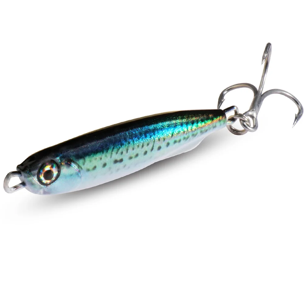Jig Metálico Casting Jig Slim GOBAIT 10g 20g 30g 40g Holográfico - Image 16