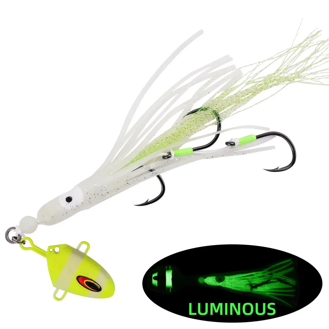 Inchiku Kabura Luminescente 100g 150g 200g 250g 300g para Pesca Embarcada - Image 10