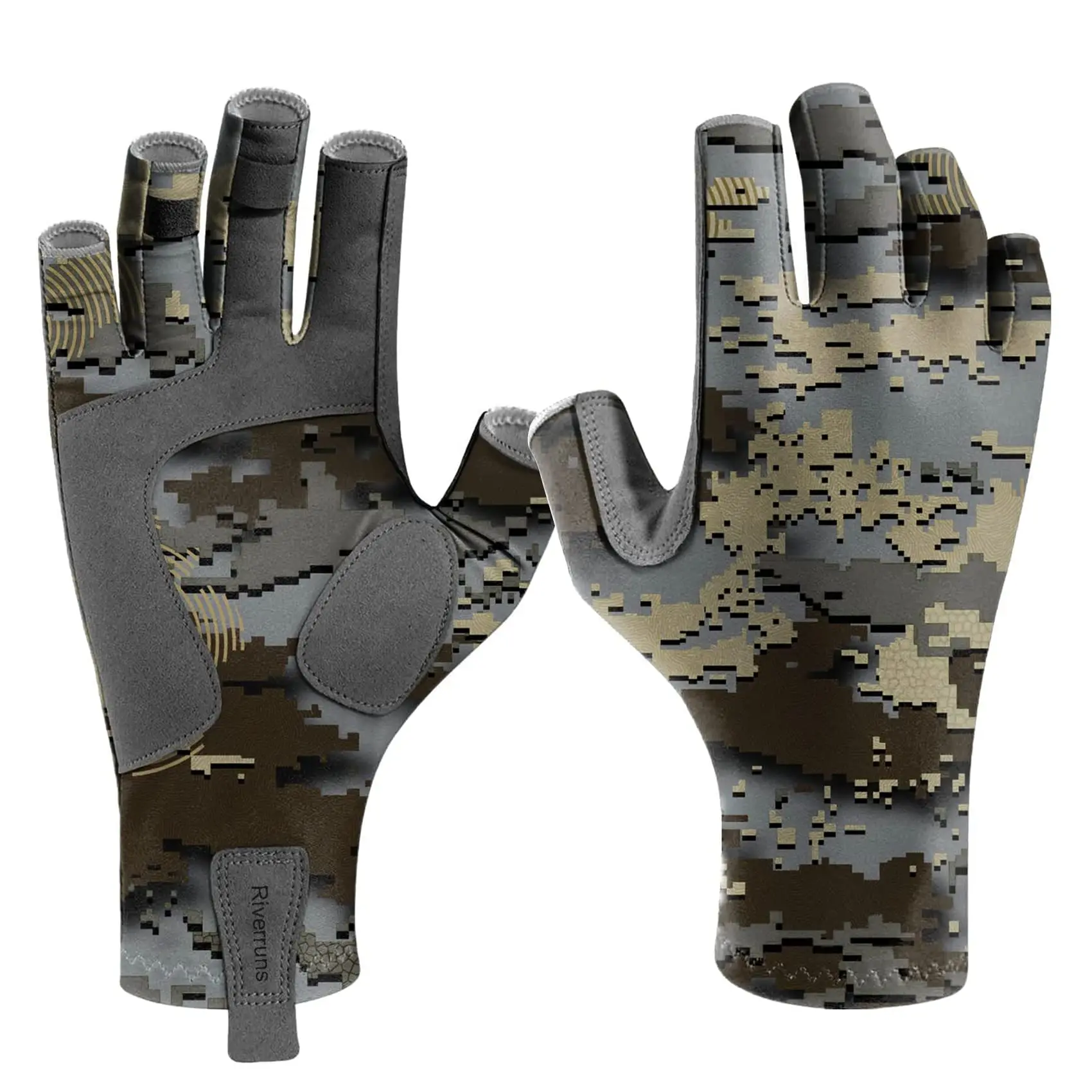 Luvas de Pesca Aventik sem Dedos com Protecção UV UPF 50+ - Image 9