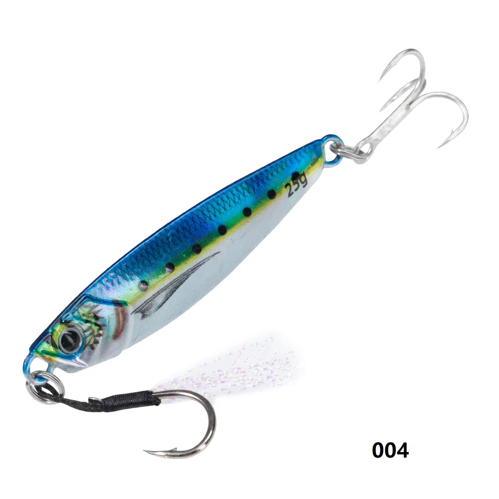 Jig Metálico Casting Jig Hunthouse 7g a 80g para Shore Jigging - Image 12