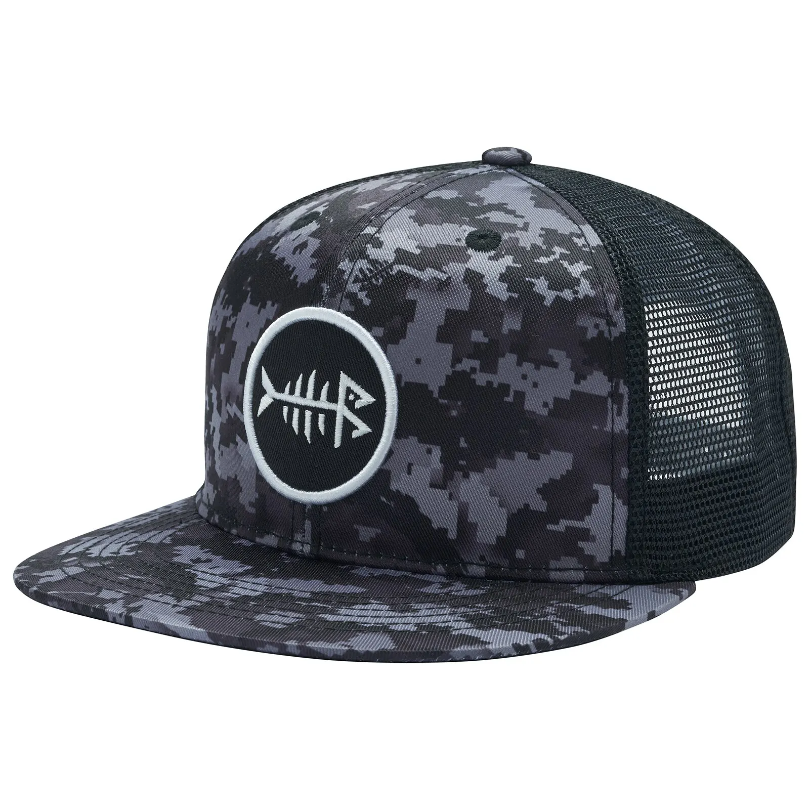 Boné Trucker Bassdash de Aba Plana em Rede Ajustável - Image 9
