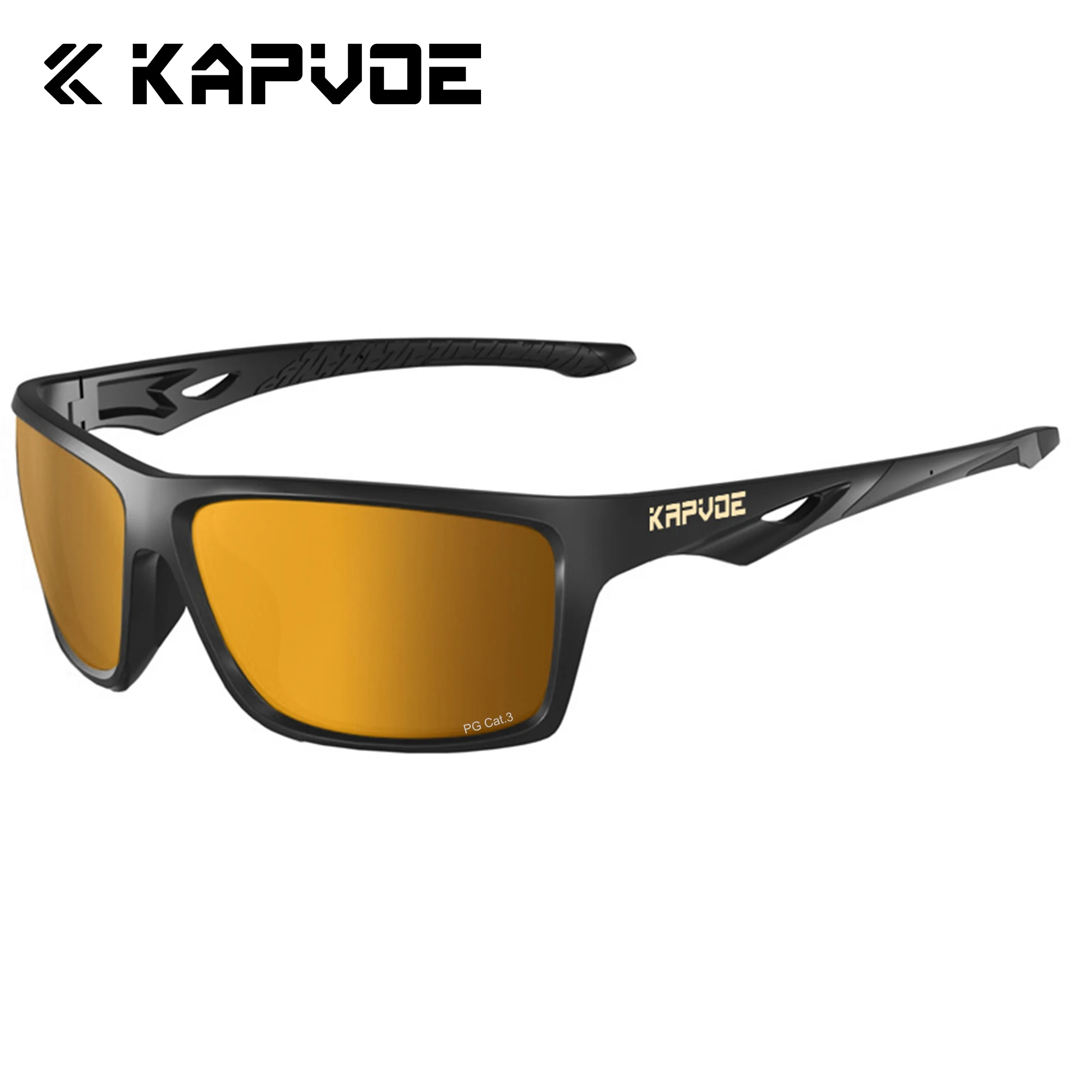 Óculos Polarizados Kapvoe UV400 HD para Pesca e Exterior - Image 16