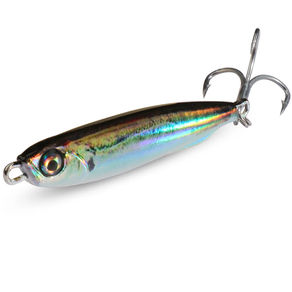 Jig Metálico Casting Jig Slim GOBAIT 10g 20g 30g 40g Holográfico - Image 17