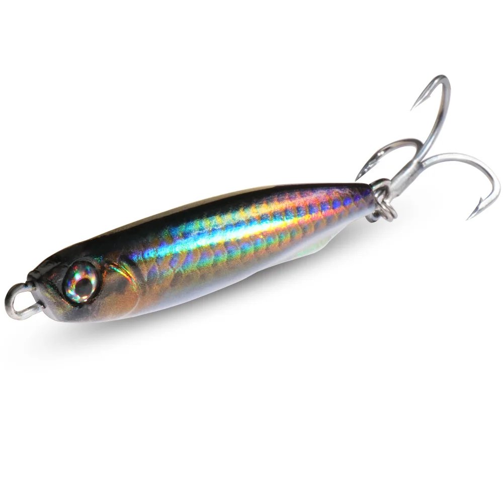 Jig Metálico Casting Jig Slim GOBAIT 10g 20g 30g 40g Holográfico - Image 14