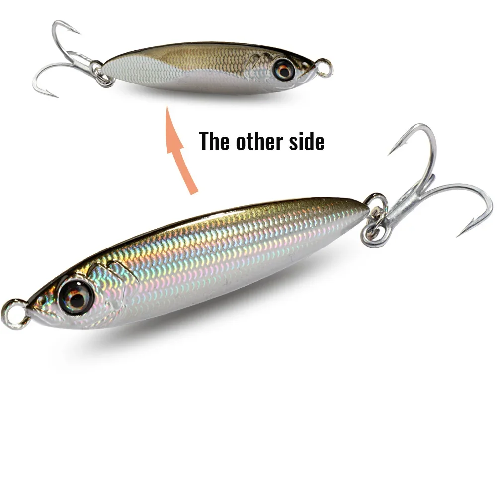 Jig Metálico Casting Jig GOBAIT 20g 30g 40g Holográfico para Predadores - Image 9