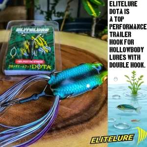 Anzóis Auxiliares Elitelure DOTA para Amostras Hollow Body 2un