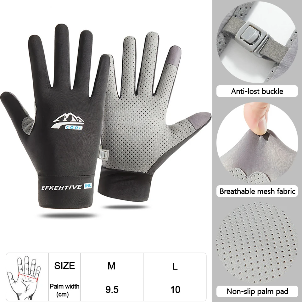 Luvas KoKossi Meio-Dedo Anti-Derrapantes com Protecção Solar - Image 13
