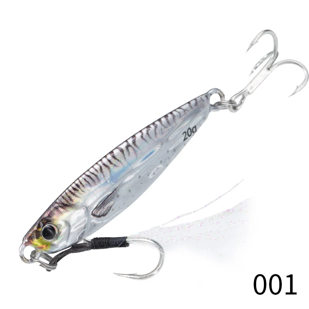 Jig Metálico Casting Jig Hunthouse 7g a 80g para Shore Jigging - Image 9