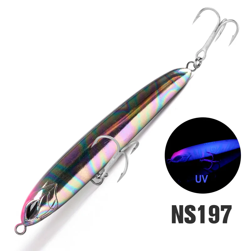 Stickbait Pencil Heavy Sinking NOEBY 115mm 64g 130mm 81g para Predadores de Mar - Image 16