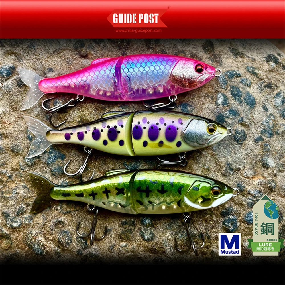 Swimbait Articulado Slow Sinking 70mm 4,5g para Predadores