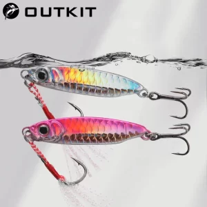 Jig Metálico Micro Jig OUTKIT 7g 10g 15g 20g para Predadores