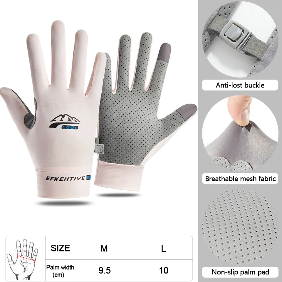 Luvas KoKossi Meio-Dedo Anti-Derrapantes com Protecção Solar - Image 7