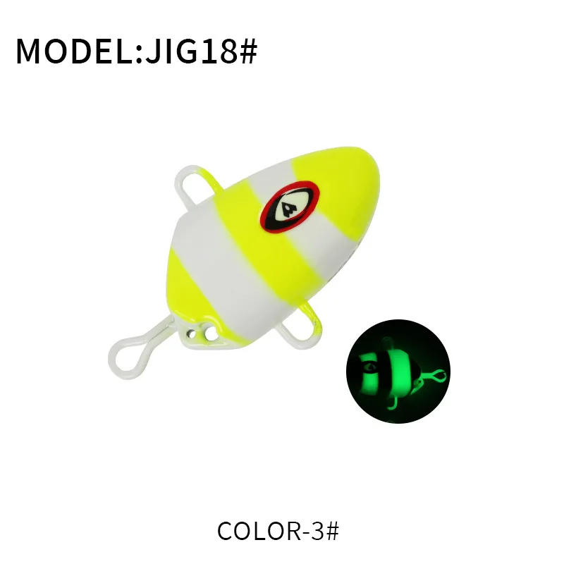 Inchiku Kabura Luminescente 100g 150g 200g 250g 300g para Pesca Embarcada - Image 8