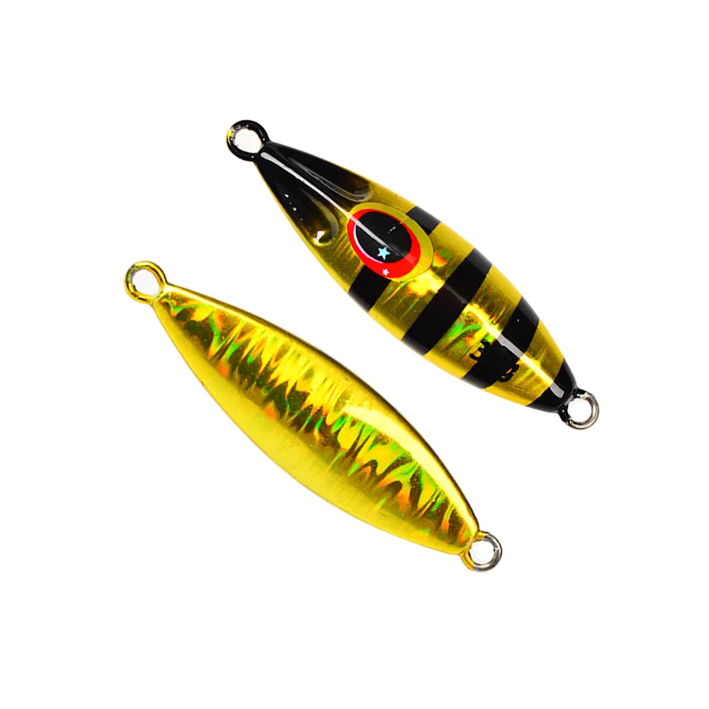 Jig Metálico Slow Pitch Luminescente 30g 40g 60g 80g 100g 120g sem Anzol - Image 19