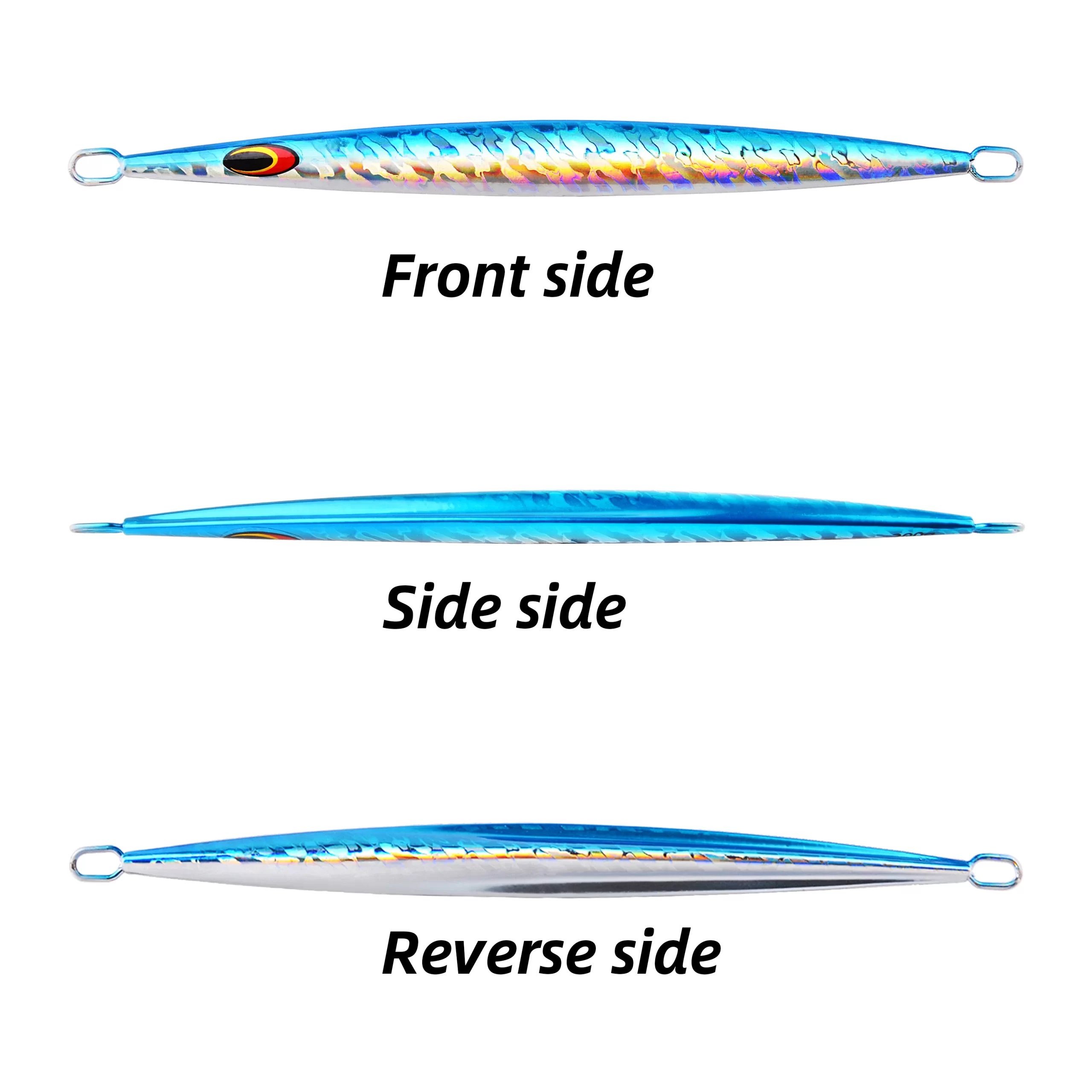 Conjunto 5 Jigs Metálicos Vertical Speed Jig Aorace 80g 120g 160g 200 - Image 3