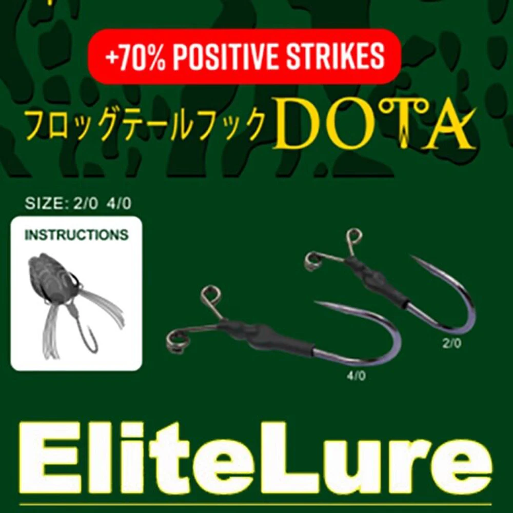 Anzóis Auxiliares Elitelure DOTA para Amostras Hollow Body 2un - Image 2
