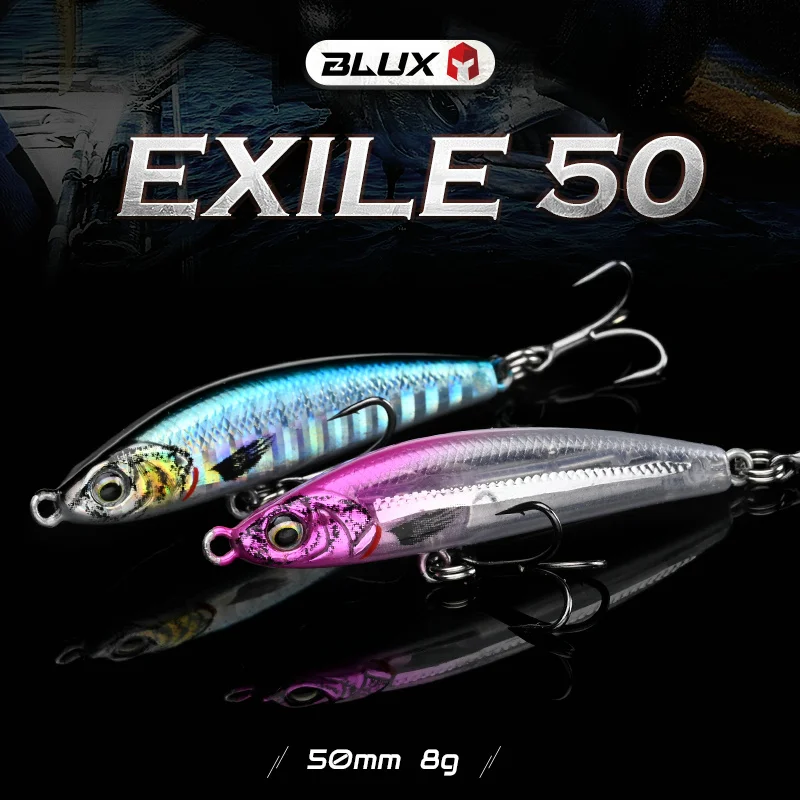 Amostra BLUX Exile 50 Sinking Pencil 50mm 8g - Image 3