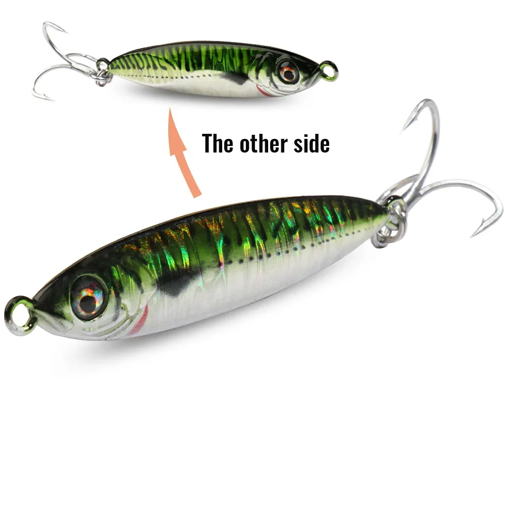 Jig Metálico Casting Jig GOBAIT 20g 30g 40g Holográfico para Predadores - Image 16