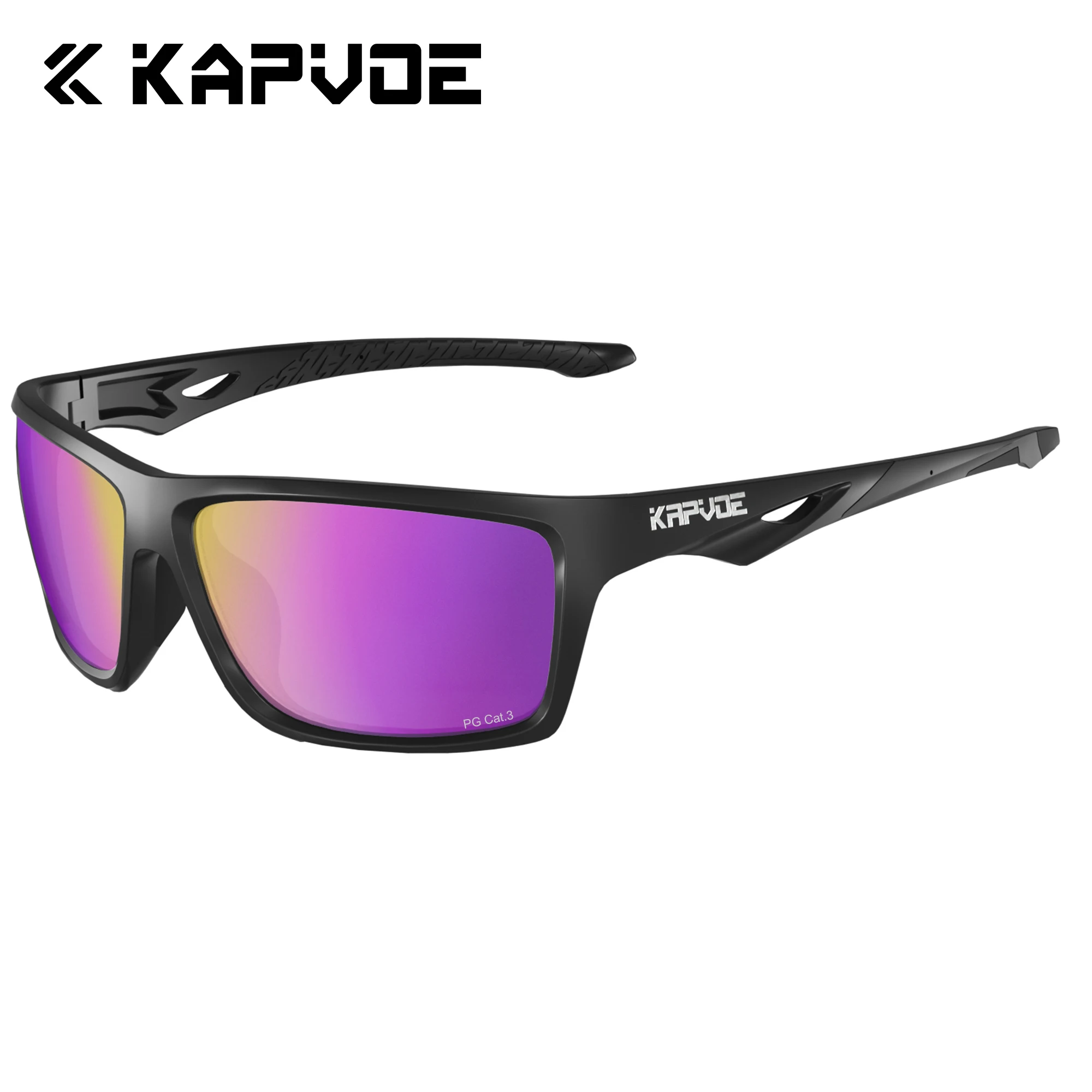 Óculos Polarizados Kapvoe UV400 HD para Pesca e Exterior - Image 17