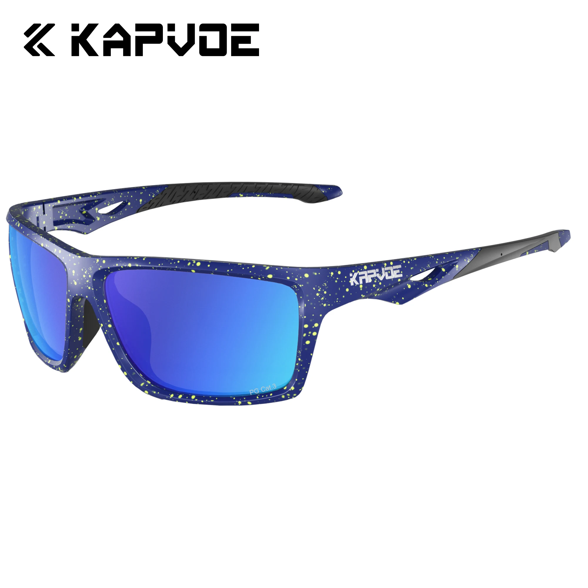 Óculos Polarizados Kapvoe UV400 HD para Pesca e Exterior - Image 9